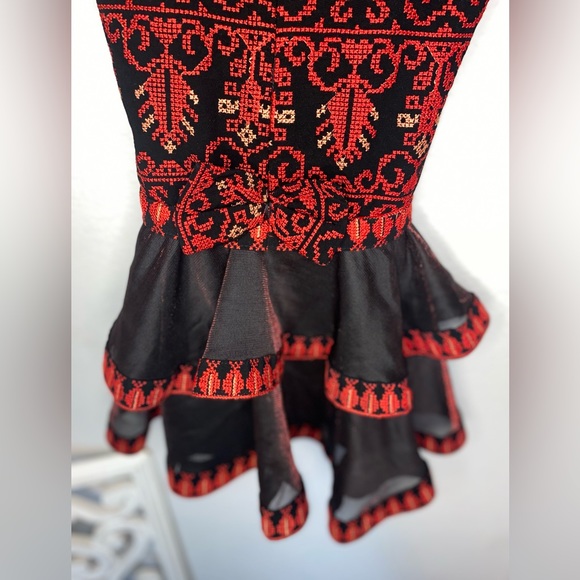 Girls embroidered ruffle dresses size 2T BRAND NEW no tags though! - Picture 8 of 11